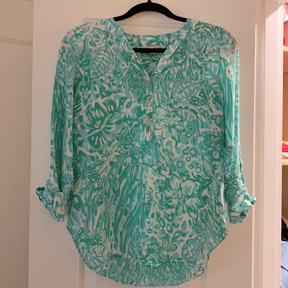 Lilly Pulitzer Silk Blouse